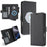 For iPhone 16 Case Detachable 2 in 1 Leather Wallet Phone Cover Compatible with MagSafe - Black - 1
