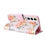 For Samsung Galaxy S23 PU Leather Shockproof Phone Stand Case Stylish Lacquered RFID Blocking Wallet Cover - Rose Flower - 5