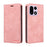 BETOPNICE For OnePlus 15 5G Case  Magnetic Closure RFID Blocking Wallet Stand Leather Phone Cover - Pink - 2