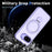 For Google Pixel 9a Case Rotating Kickstand Skin-touch TPU + PC Phone Cover Magnetic Case - Lilac Purple - 3