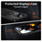 For iPhone 13 Pro Max Case Compatible with MagSafe TPU + PC Phone Cover with Damping Rotating Stand - Black - 4