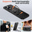 For iPhone 13 Pro Case Compatible with MagSafe TPU + PC Phone Cover with Damping Rotating Stand - Black - 5