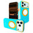 CICI-CITY For iPhone 17 Pro Case Compatible with MagSafe IMD Matte PC + TPU Cover with Detachable Camera Frame - Blue - 2
