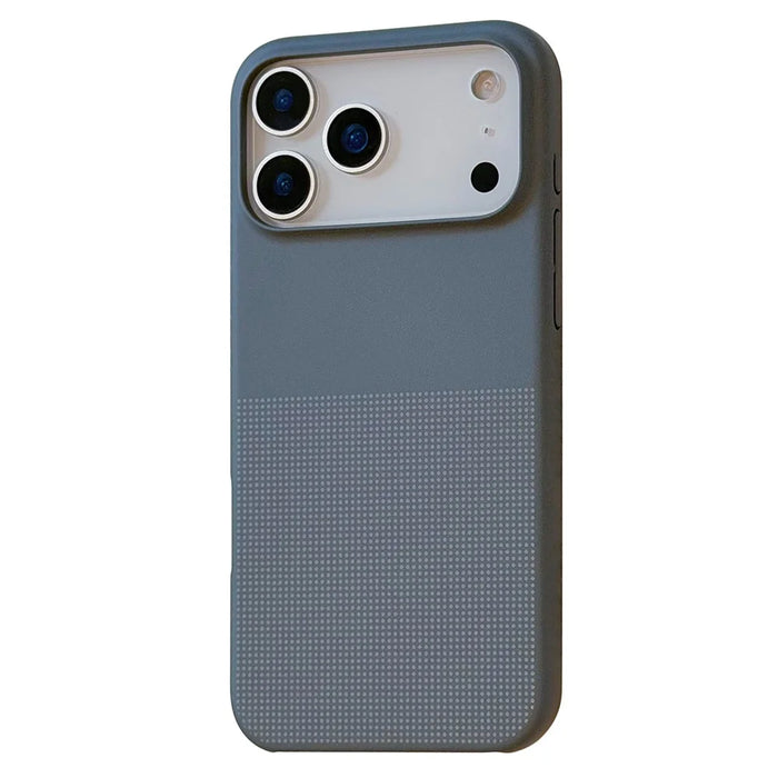 For iPhone 17 Pro Max Case Compatible with MagSafe Dot Design Anti-Fingerprint Phone Cover - Grey - 1