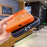 For iPhone 18 Pro Max / 17 Pro Max Case Compatible with MagSafe Precise Cutouts 2.5mm Clear PC TPU Phone Cover with AI Button - Orange - 5