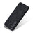 AZNS For Samsung Galaxy A57 5G Case PU Leather Covered TPU Phone Protective Cover - Black - 2