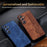 AZNS For Samsung Galaxy A57 5G Case PU Leather Covered TPU Phone Protective Cover - Black - 6