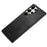 For Samsung Galaxy S25 Ultra Case Retro Leather Coated PC + TPU Phone Cover - Black - 1