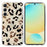 For Samsung Galaxy A37 5G Case Pattern Printing Shockproof Soft TPU Phone Cover - Leopard Print - 1