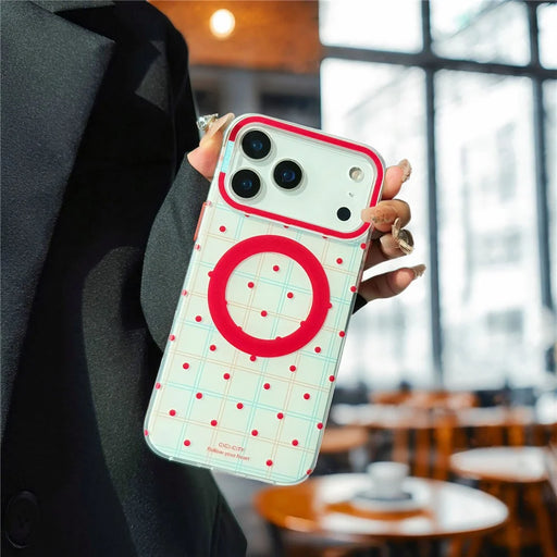 CICI-CITY For iPhone 17 Pro Max Case IMD Pattern Print PC + TPU Phone Cover Compatible with MagSafe - XZ-06 - 2