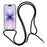 For iPhone 17 Clear Case TPU+PC Protective Phone Back Cover with With Shoulder Strap - 2