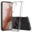 For Samsung Galaxy S23+ Transparent Phone Case Dual Layer Hard Acrylic Soft TPU High Impact Protective Cover - 1