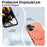 For iPhone 17 Case Compatible with MagSafe TPU + PC Back Cover with Rotating Kickstand - Orange - 5