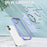 For iPhone 17 Case Compatible with MagSafe Skin-touch TPU + PC Phone Cover with Rotating Kickstand - Lilac Purple - 6