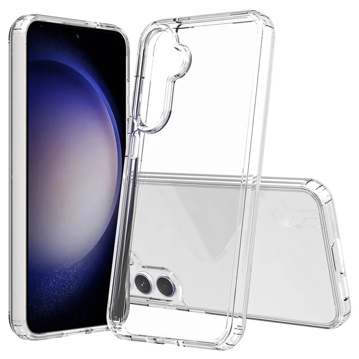 For Samsung Galaxy S26 Clear Phone Case TPU+Acrylic Shockproof Phone Back Cover - Clear - 1