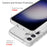 For Samsung Galaxy S26 Clear Phone Case TPU+Acrylic Shockproof Phone Back Cover - Clear - 5