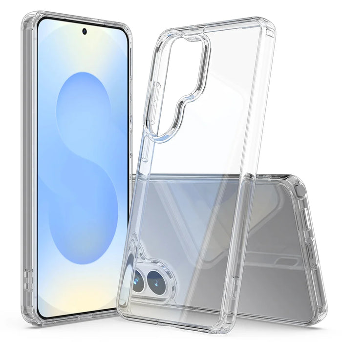 For Samsung Galaxy S26 Ultra Clear Phone Case TPU+Acrylic Shockproof Phone Back Cover - Clear - 2