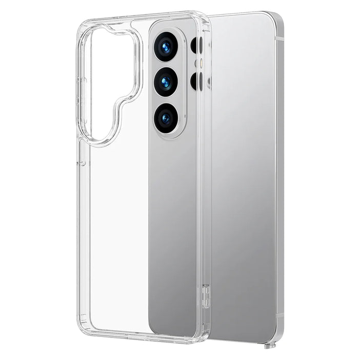 For Samsung Galaxy S26 Ultra Clear Phone Case TPU+Acrylic Shockproof Phone Back Cover - Clear - 7