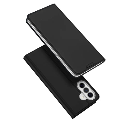 DUX DUCIS For Samsung Galaxy A57 5G Case  Skin Pro Series Leather Stand Cover Card Holder - Black - 1