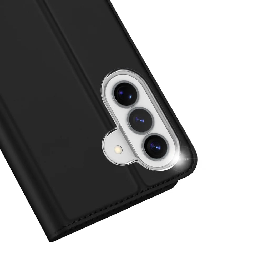 DUX DUCIS For Samsung Galaxy A57 5G Case  Skin Pro Series Leather Stand Cover Card Holder - Black - 3