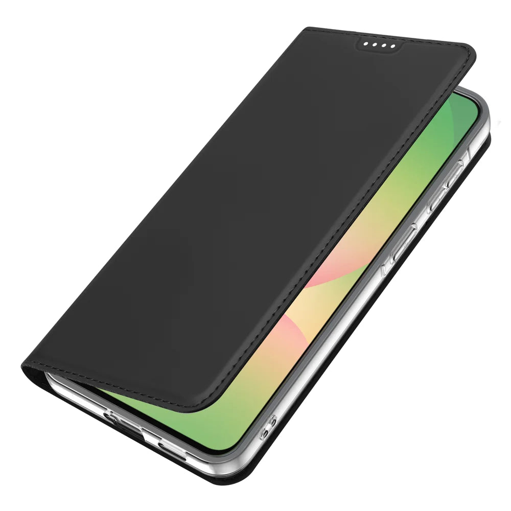 DUX DUCIS For Samsung Galaxy A57 5G Case  Skin Pro Series Leather Stand Cover Card Holder - Black - 4