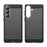 For Samsung Galaxy S26+ Case Protective Phone Cover Carbon Fiber Texture Brushed - Black - 2