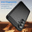For Samsung Galaxy S26+ Case Protective Phone Cover Carbon Fiber Texture Brushed - Black - 3