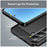 For Samsung Galaxy S26+ Case Protective Phone Cover Carbon Fiber Texture Brushed - Black - 6