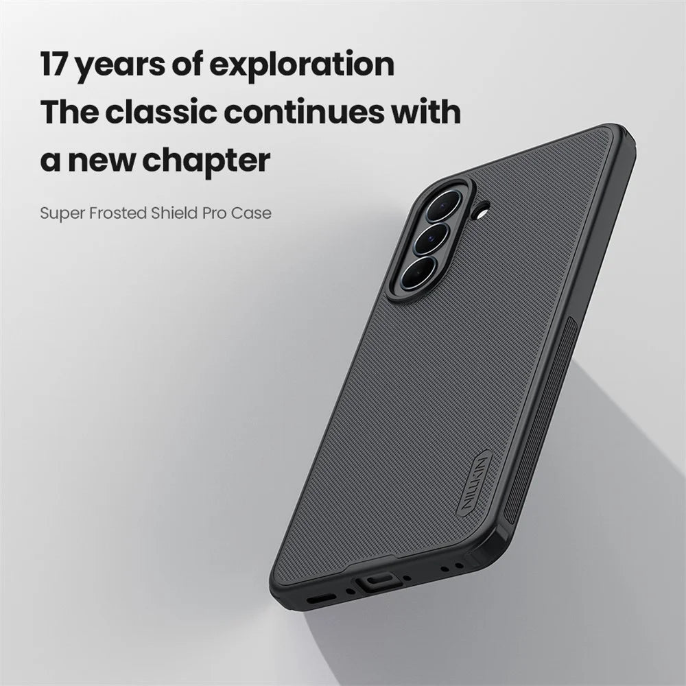 NILLKIN Frosted Shield Pro For Samsung Galaxy A37 5G Case Matte PC + TPU Phone Cover - 6