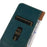 KHAZNEH For Google Pixel 10a Case Wallet Genuine Cow Leather Phone Cover Nappa Texture - Green - 5