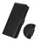 For Google Pixel 10a Case RFID Blocking Genuine Cow Leather Wallet Phone Cover - Black - 5