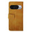 IDEWEI For Google Pixel 10 / 10 Pro Case Leather Wallet Phone Cover Stand Calf Texture - Brown - 5