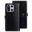 IDEWEI For OnePlus 15 5G Case Crocodile Texture PU Leather Flip Phone Cover - Black - 1