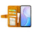 IDEWEI For OnePlus 15 5G Case Leather Wallet Phone Cover Stand Calf Texture - Brown - 2