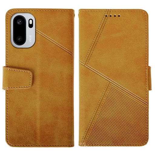 IDEWEI For OnePlus 15R 5G / Ace 6T 5G / Ace 6 5G Case Leather Wallet Phone Cover Stand Calf Texture - Brown - 1