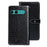 IDEWEI For Sony Xperia 10 VII Case Crocodile Texture PU Leather Flip Phone Cover - Black - 1