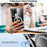 For Samsung Galaxy S26 Ultra Magnetic Phone Case TPU + PC Clear Back Cover - 5