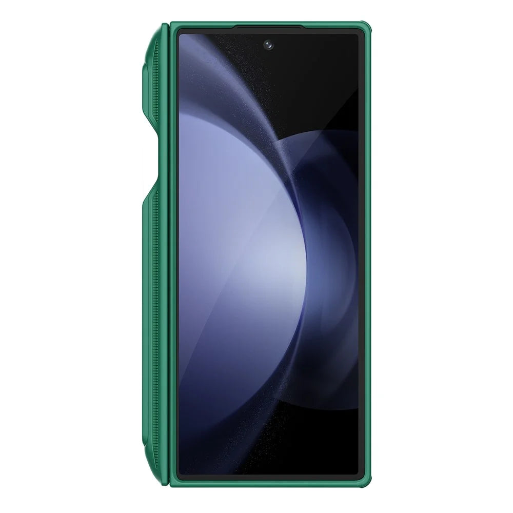 NILLKIN Super Frosted Shield Fold for Samsung Galaxy Z Fold6 5G Case PC Matte Phone Cover with Pen Slot - Green - 5