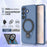 For Samsung Galaxy S26 Kickstand Case Drop Proof TPU Phone Cover Support Magnetic Car Mount - Blue - 2
