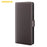 AMORUS For Samsung Galaxy S25 Ultra Stand Cases Calf Texture Genuine Split Leather Wallet Phone Cover - Brown - 7