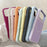 For iPhone 17 Pro Magnetic Case Liquid Silicone Shockproof Phone Cover with Tempered Glass Compatible with MagSafe - Orange - 5