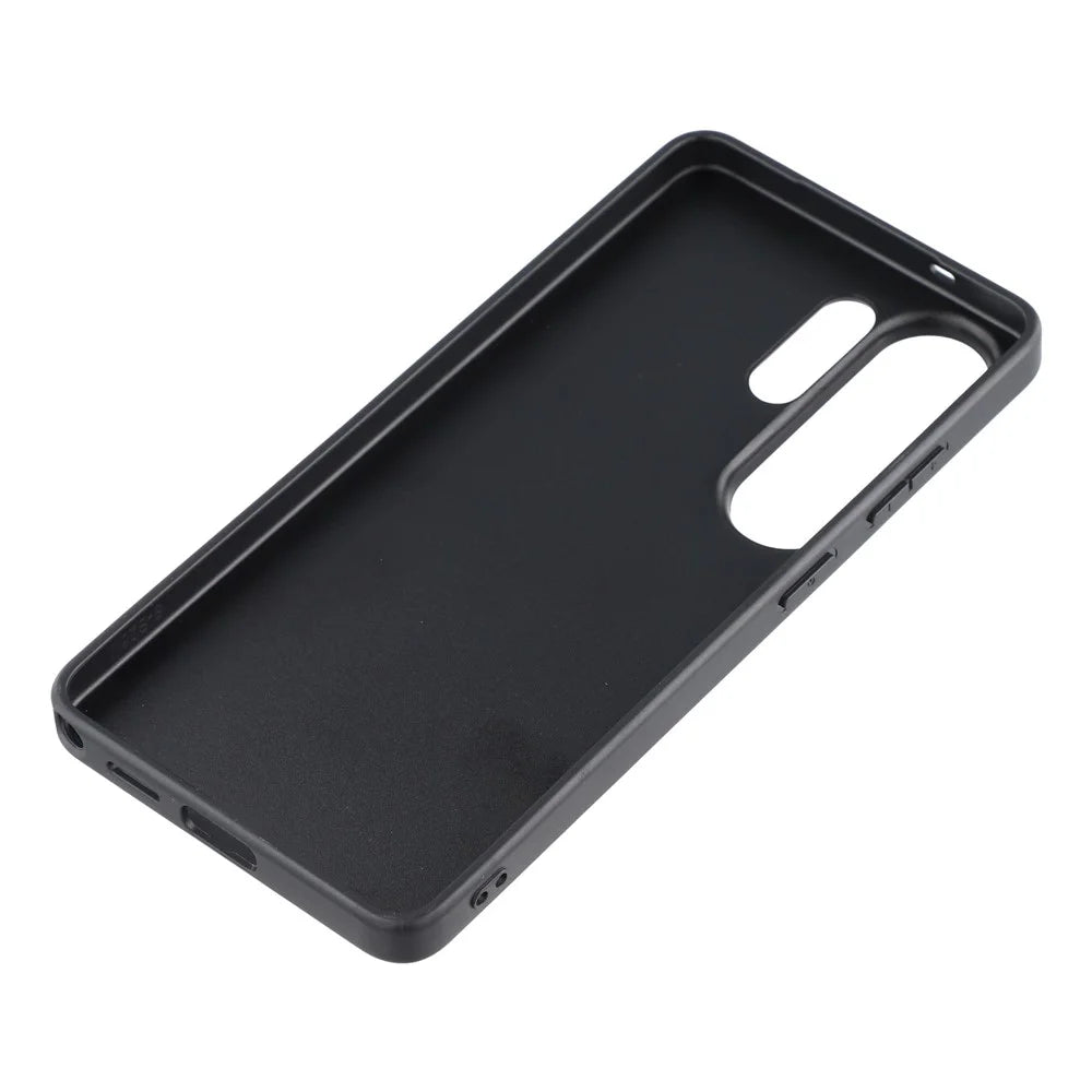 X-LEVEL Bojue-3 Series For Samsung Galaxy S26 Ultra Case Leather Coated PC+TPU Phone Back Cover - Black - 5