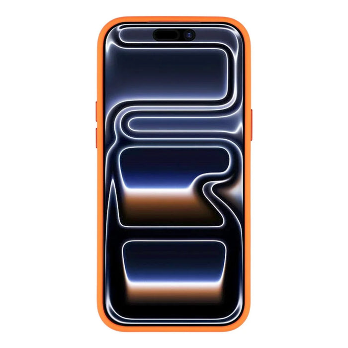 KIGC For iPhone 17 Pro Max Rotating Kickstand Case TPU PC Anti Drop Phone Cover with Lens Protector - Orange - 2