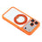 KIGC For iPhone 17 Pro Max Rotating Kickstand Case TPU PC Anti Drop Phone Cover with Lens Protector - Orange - 7