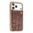 KIGC For iPhone 17 Pro Max Case Compatible with MagSafe Hybrid Phone Back Cover Snake Texture - Titanium Gold - 1
