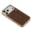 KIGC For iPhone 17 Pro Case Compatible with MagSafe Hybrid Phone Back Cover Snake Texture - Titanium Gold - 5