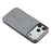 KIGC For iPhone 17 Pro Case Compatible with MagSafe PC + TPU + PU Electroplating Phone Cover - Grey - 6