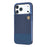 KIGC For iPhone 17 Pro Case Compatible with MagSafe Hybrid Phone Cover Crocodile Texture - Blue - 3