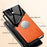 For iPhone 17 Case Precise Cutout Leather Coated PC + TPU Phone Back Cover Built-in Metal Sheet - Green - 4