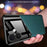 For iPhone 17 Case Precise Cutout Leather Coated PC + TPU Phone Back Cover Built-in Metal Sheet - Green - 6